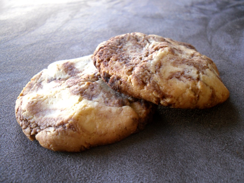 Cookies au Nuttela et aux noisettes