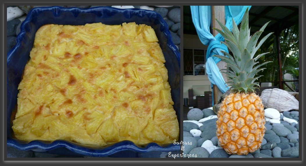 Clafoutis à l'ananas