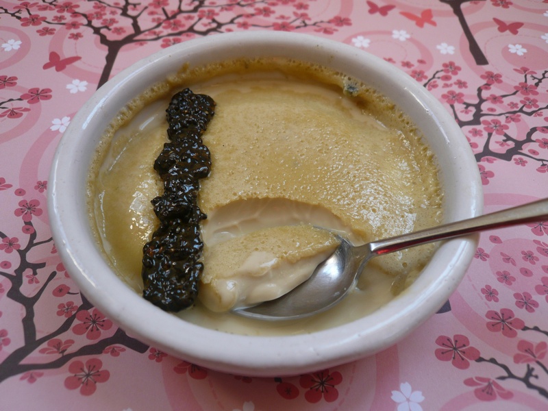 Recette de Crème brulée au thé vert, un dessert original