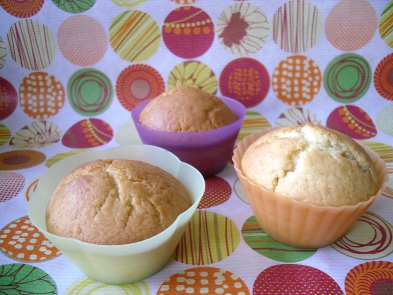 Muffins au yaourt , coeur de Spéculoos