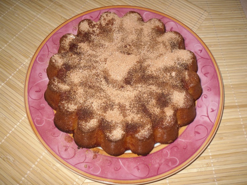 Gâteau à la cannelle express