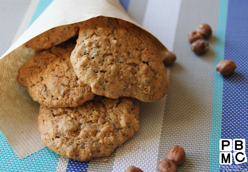 Cookies Speculoos et noisettes