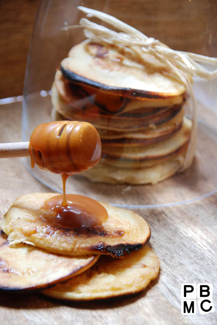 recette du Pancake au caramel beurre salé
