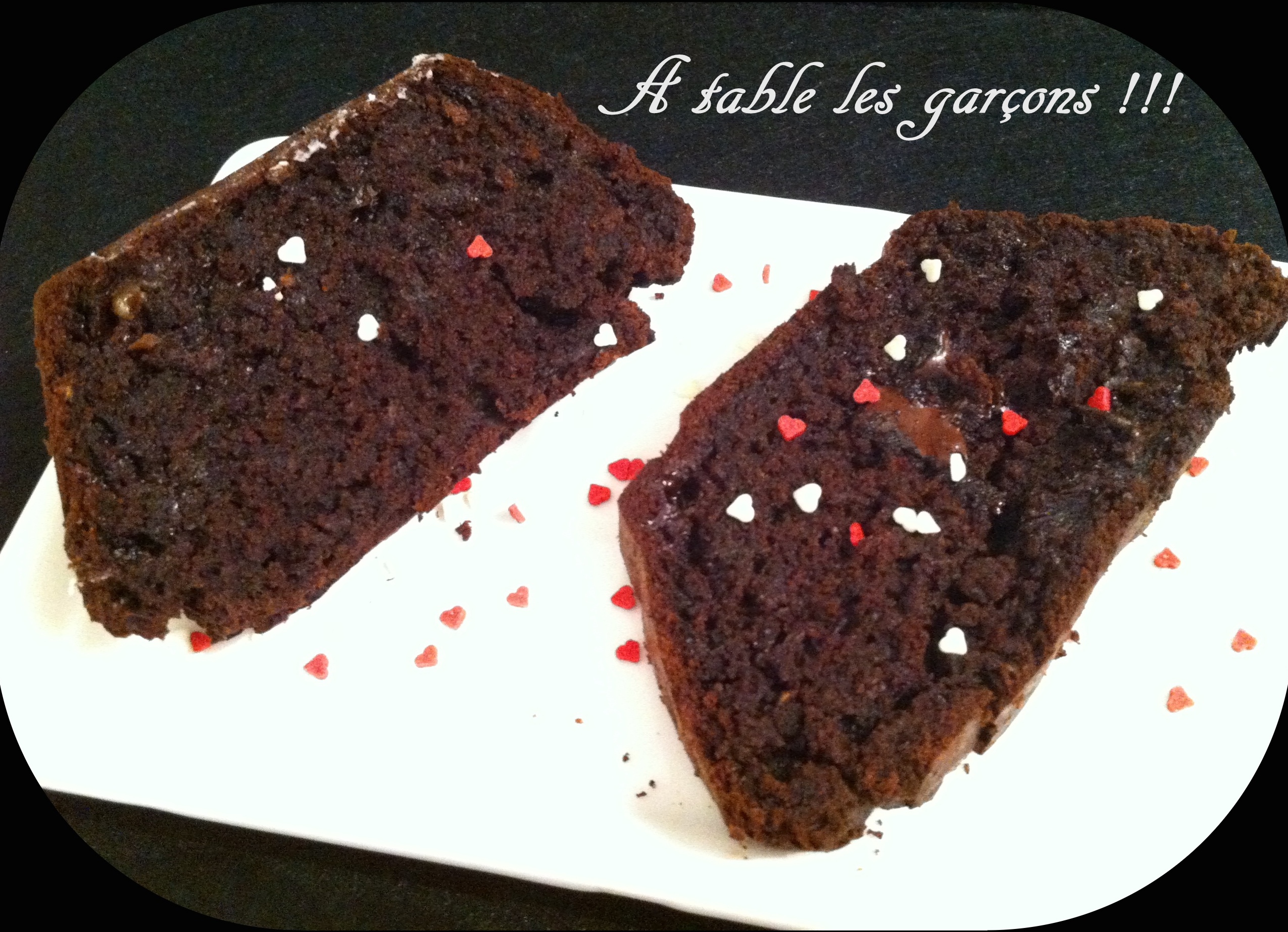 Cake chococourgettes
