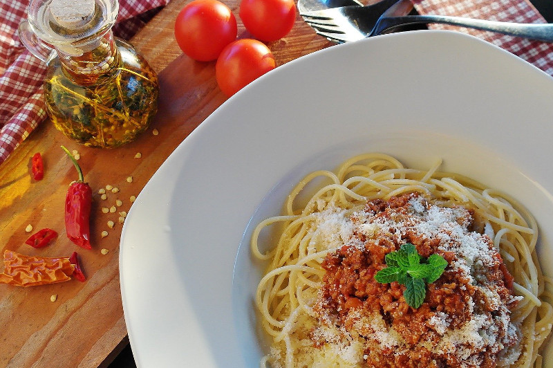 Les spécialités italiennes : Tiramisu, Spaghetti Bolognaise ...